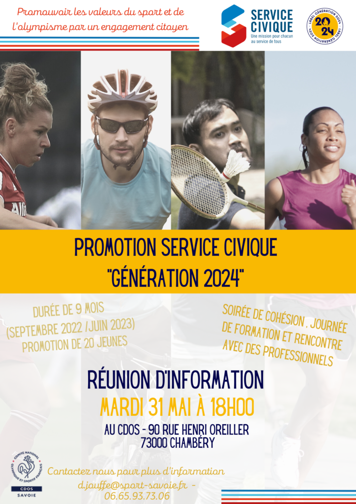 Promotion Service Civique Génération 2024